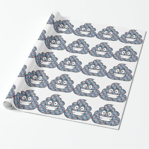 Papier Cadeau hologramme émoji