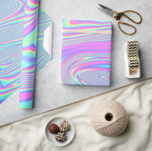 PAPIER CADEAU HOLOGRAPHIQUE