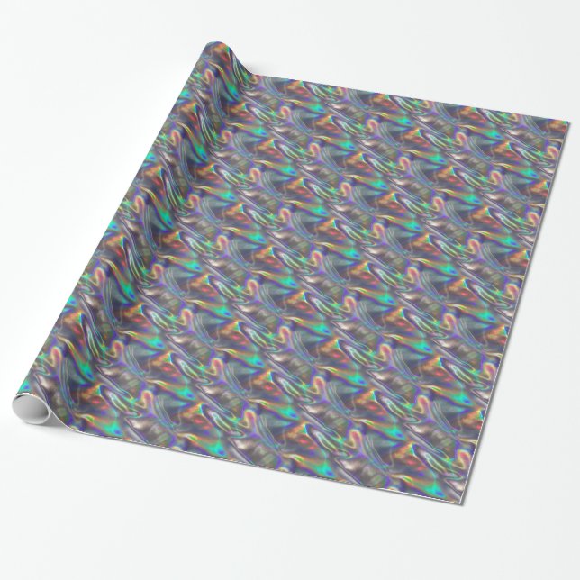 Papier Cadeau holographique (Déroulé)