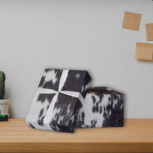 Holstein Vache Faux Cuir Caché naturel