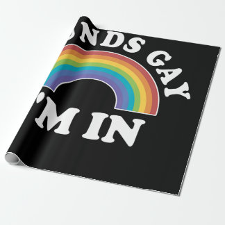 Papier Cadeau Hommes Gay pride Femmes Lgbt Rainbow Sonne Gay Im 