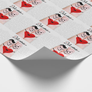 Papier Cadeau Hommes gays Doigts gens en amour être la mienne Va