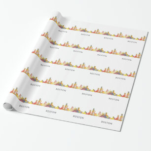 PAPIER CADEAU HORIZON WB1- DE MASSACHUSETTS DE BOSTON