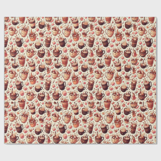 Papier Cadeau Hot Coco 