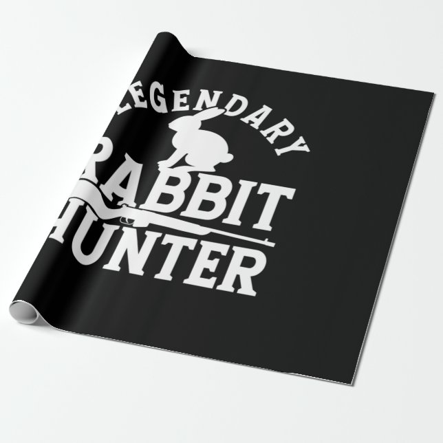 Papier Cadeau Hunter lapin légendaire (Déroulé)