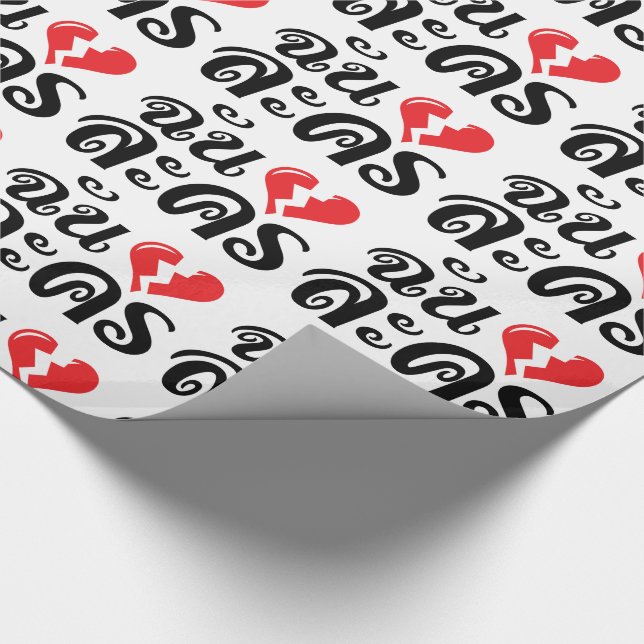 Papier Cadeau I Broken Heart (Love) Lakhon ← Langue thaïe (Coin)