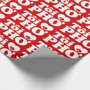 Papier Cadeau I Heart (Love) Pho (Tôi PHỞ)