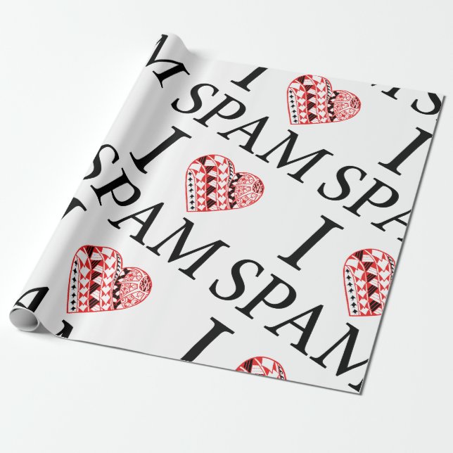 Papier Cadeau I Spam de coeur (Déroulé)