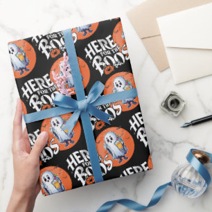 Papier Cadeau Ici pour les Boos Boire et obtenir votre Spook