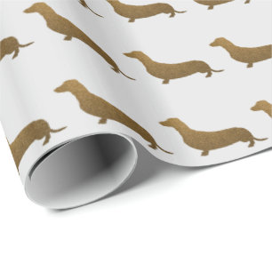 Papier Cadeau Icône de chien des parties scintillantes   de Fau