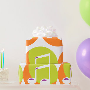 Papier Cadeau Icône de note de musique