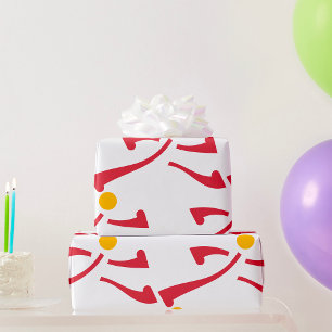 Papier Cadeau Icône de personne en train de courir