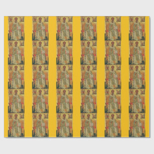 Papier Cadeau Icône orthodoxe byzantine de saint Nicolas de Myre