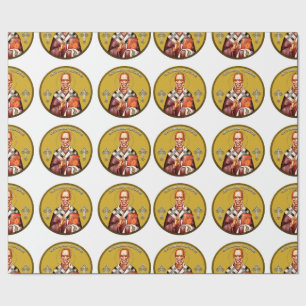 Papier Cadeau Icône orthodoxe Saint Nicolas 01