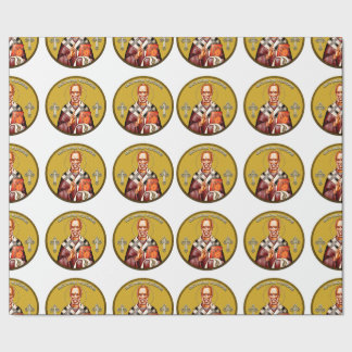 Papier Cadeau Icône orthodoxe Saint Nicolas 01