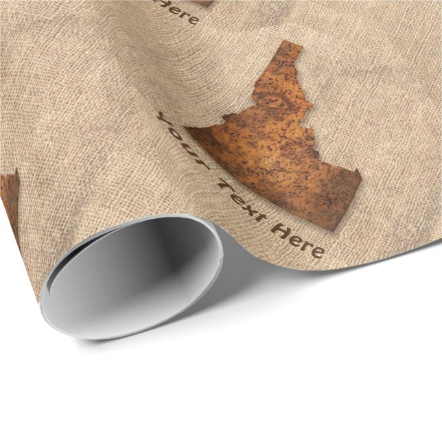 Papier Cadeau Idaho Spud (Coin rond)