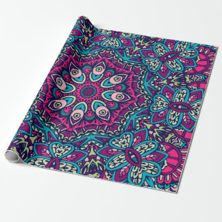 Papier Cadeau Idées Cadeaux Mandala personnalisées Abstraites #2