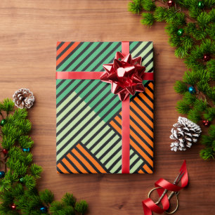 Papier Cadeau Idées Cadeaux Vacances Amusants Artsy Couleurs