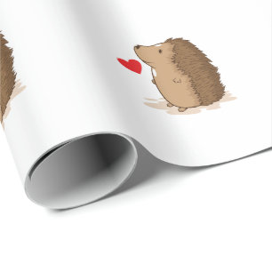 Papier Cadeau Igel amoureux