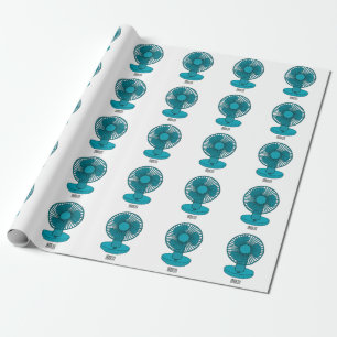 Papier Cadeau Illustration du ventilateur