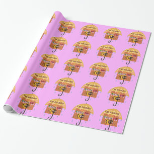 Papier Cadeau "I'm Board - I Miss You : A Playful & Puny Greetin