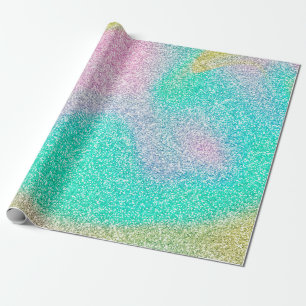 Papier Cadeau Image holographique de la Parties scintillant d'im