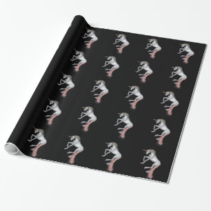 Papier Cadeau Imaginaire de licorne