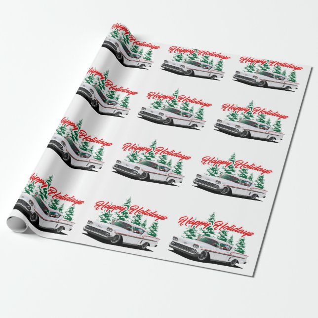Papier Cadeau Impala de vacances (Déroulé)