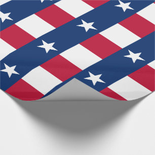 Papier Cadeau Indicateur d'état du Texas