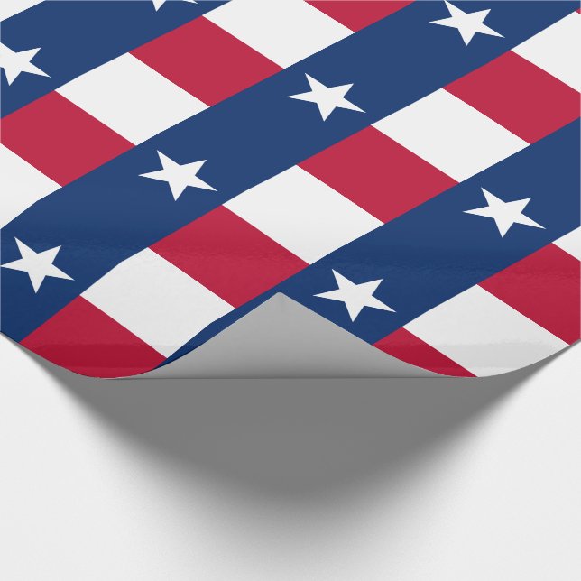 Papier Cadeau Indicateur d'état du Texas (Coin)