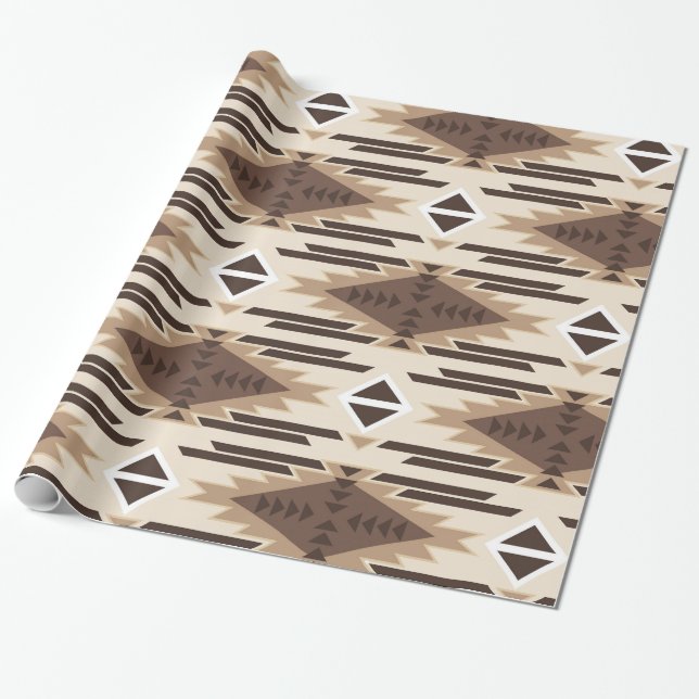 Papier Cadeau Indien américain (Déroulé)