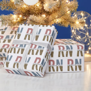 Papier Cadeau infirmière autorisée de la RN Cheetah Imprimer inf