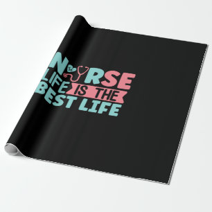 Papier Cadeau Infirmière Cadeau Infirmière La Vie Est La Meilleu