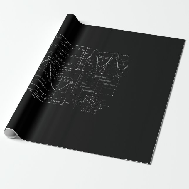 Papier Cadeau Ingénieur électrique Cadeau unique (Déroulé)