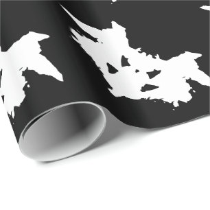 Papier Cadeau Inkblot de Rorschach