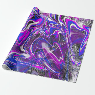 Papier Cadeau Interrupteurs de pinceaux de couleurs enveloppant 