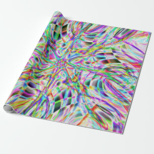 Papier Cadeau Iridescente Chrome Dix