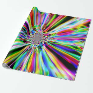 Papier Cadeau Iridescente Chrome Dix