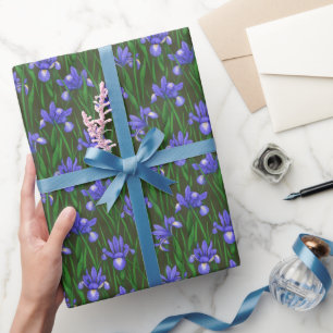 Papier Cadeau Iris néerlandais