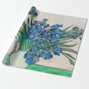 Papier Cadeau Irises, 1890 par Vincent van Gogh