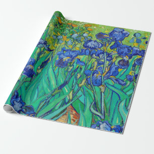 Papier Cadeau Irises par Van Gogh