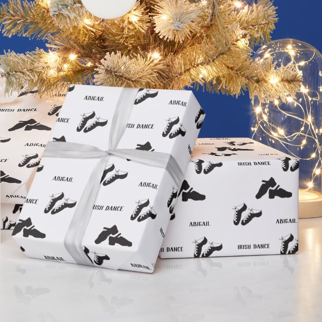 Papier Cadeau Irish Dance Soft Shoes et Hard Shoes Dance (Vacances)