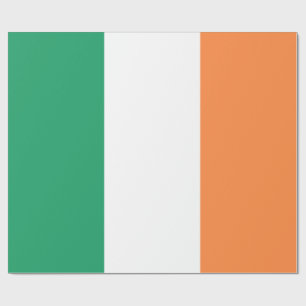 Papier Cadeau Irlande National Flag, standard irlandais, bannièr