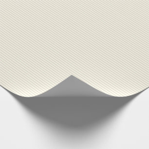 Papier Cadeau Ivoire massif et couleur amande Minimaliste Modern