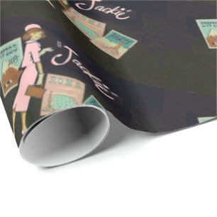 Papier Cadeau Jackie Kennedy