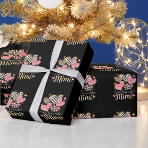 Papier Cadeau J'adore qu'on m'appelle Mimi Grand-mère Maman pour