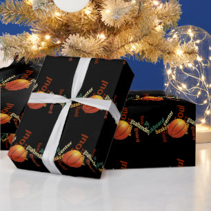 Papier Cadeau J'aime le basket-ball la partie Champions Produit