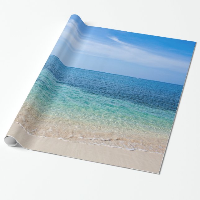 Papier Cadeau Jamaïque Beach (Déroulé)