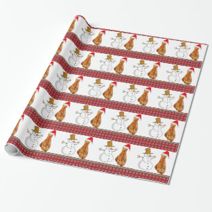 Papier Cadeau Jambe de poulet cuite frite
