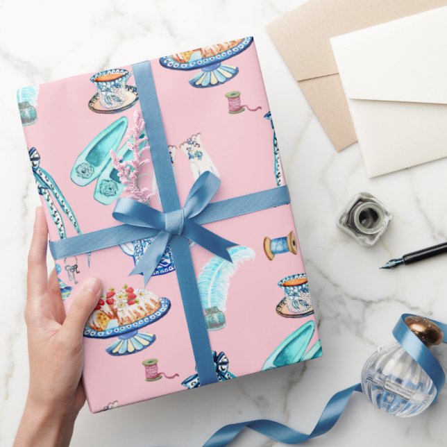 Papier Cadeau Jane Austens favorite things Wrapping Paper (Cadeaux)